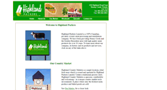 Desktop Screenshot of highlandpackers.com